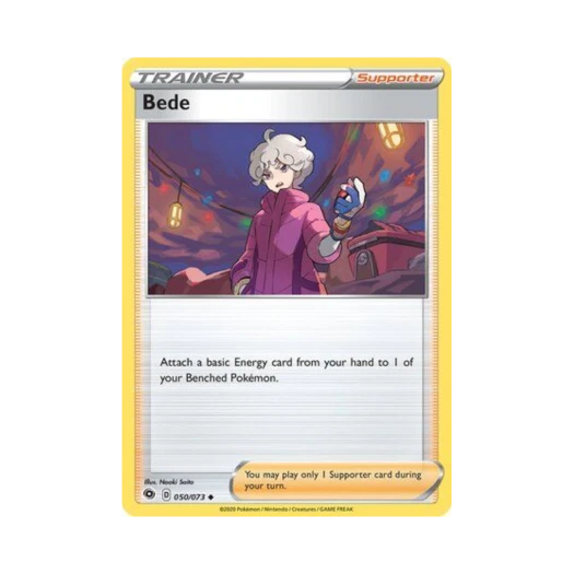 Pokemon TCG Bede U Champion's Path (English Ver.)