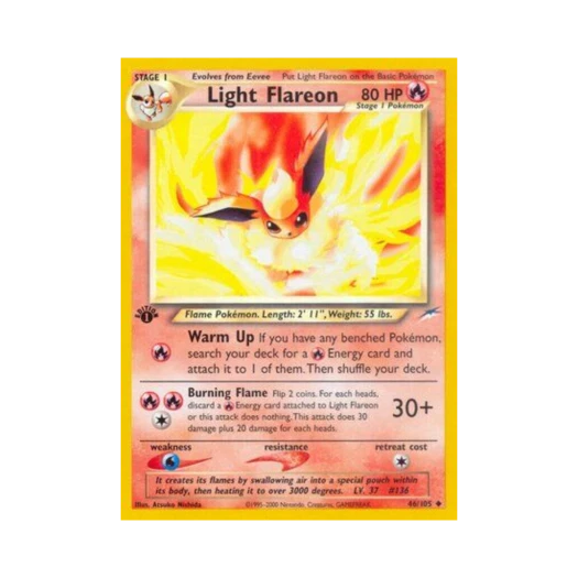 포켓몬 TCG 라이트 부스터 U 네오 데스티니 (영문판)