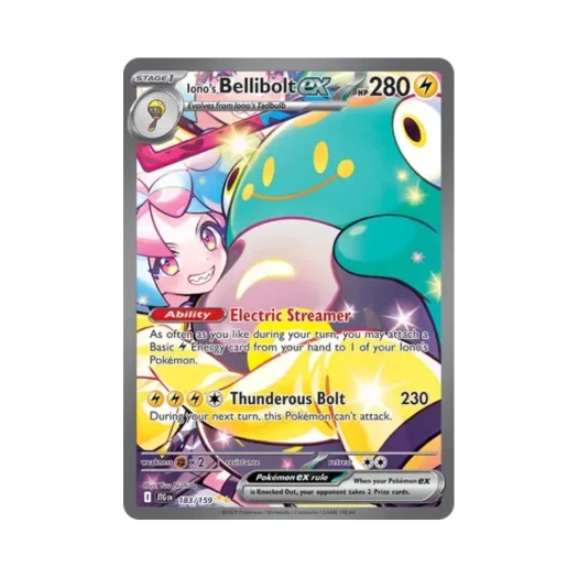 포켓몬 TCG 모야모의 찌리배리 ex SIR 저니 투게더 (영문판) 카드 이미지