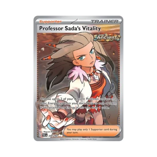 포켓몬 TCG 올림박사의 기백 UR 파라독스 리프트 (영문판)