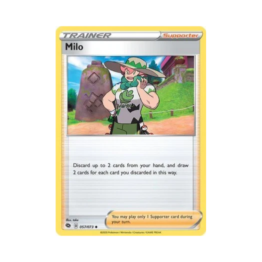 Pokemon TCG Milo U Champion's Path (English Ver.)