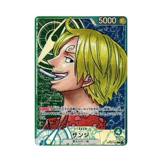 원피스 TCG 상디 L-P OP02-026 부스터 팩 정상결전 (일어판) 상품 이미지