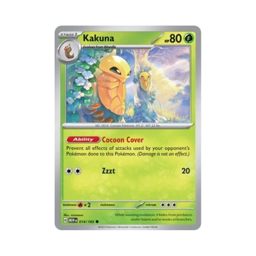 포켓몬 TCG 딱충이 C 스칼렛 & 바이올렛 151 (영문판) 카드 이미지