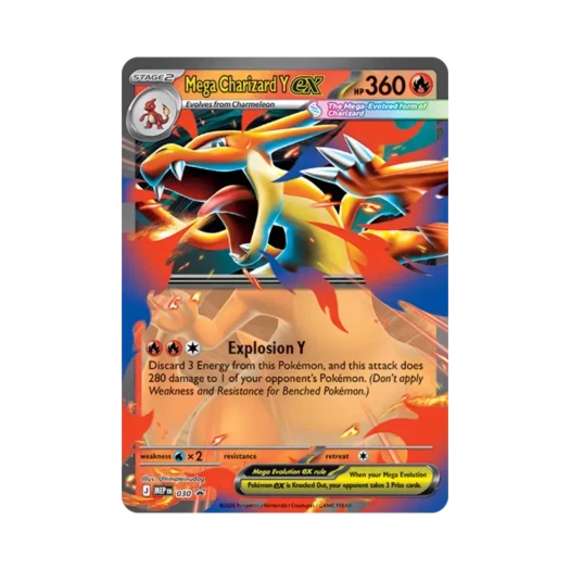 포켓몬 TCG 메가리자몽 Y ex  메가리자몽 Y 틴 프로모 카드 (일어판) 카드 이미지