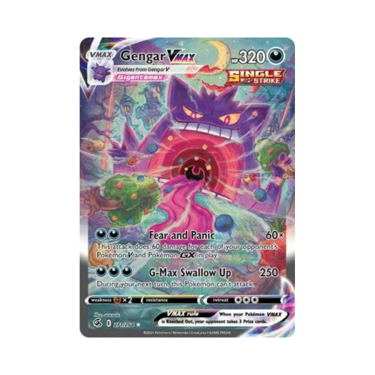 포켓몬 TCG 팬텀 VMAX RR 퓨전 스트라이크 (영문판)