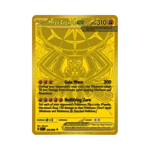 포켓몬 TCG 메가 지가르데 ex M 퍼펙트 오더 (영문판)