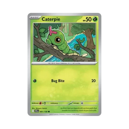 포켓몬 TCG 캐터피 C 저니 투게더 (영문판) 카드 이미지