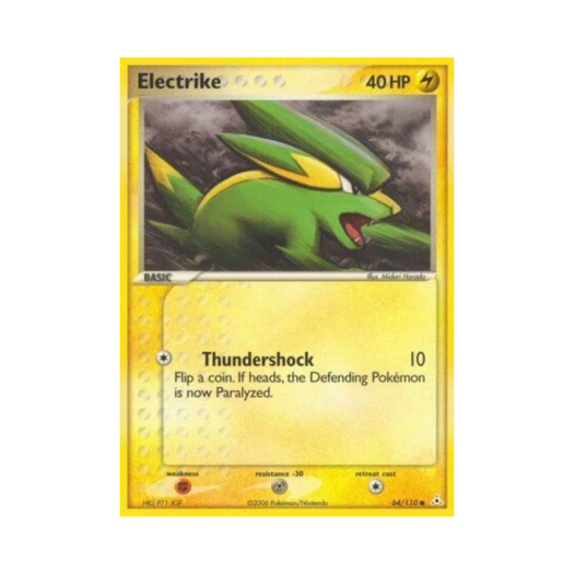 포켓몬 TCG 썬더라이 C EX 홀론 팬텀 (영문판)