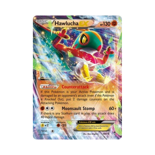 포켓몬 TCG 루차불 EX RHE 퓨리어스 피스트 (영문판)