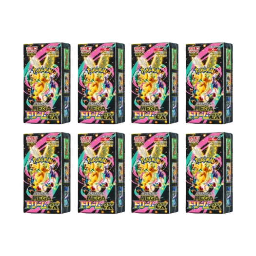 포켓몬 TCG 메가 하이클래스팩 메가 드림 ex 8 박스 (80팩/일어판) 카드 이미지