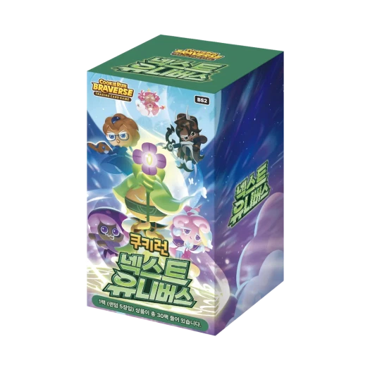 쿠키런 TCG 쿠키런 브레이버스 카드 게임 부스터 팩 넥스트 유니버스 (30팩/한글판) 상품 이미지