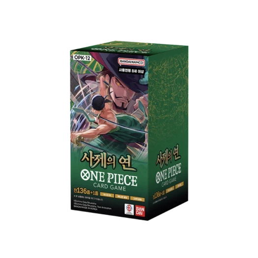 원피스 TCG OPK-12 부스터 팩 사제의 연 12 박스 (288팩/한글판) 상품 이미지