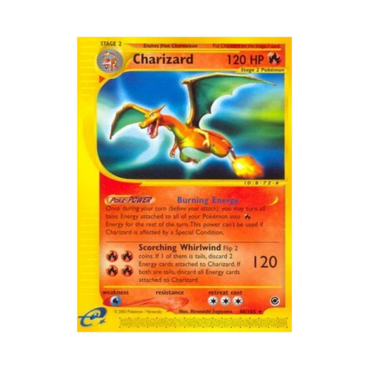 Pokemon TCG Charizard R Expedition Base Set (English Ver.)