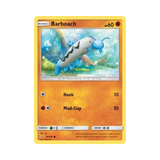 Pokemon TCG Barboach C Guardians Rising (English Ver.)