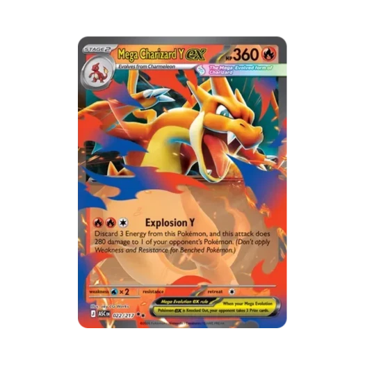 포켓몬 TCG 메가 리자몽 Y ex DR 메가 에볼루션 어센드 히어로즈 (영문판) 상품 이미지