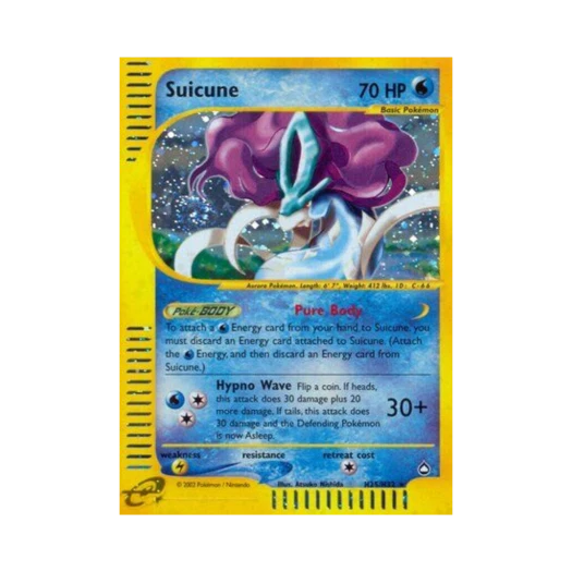 포켓몬 TCG 스이쿤 RH 아쿠아폴리스 (영문판)