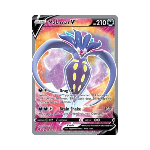 포켓몬 TCG 칼라마네로 V RU 레벌 크래시 (영문판)