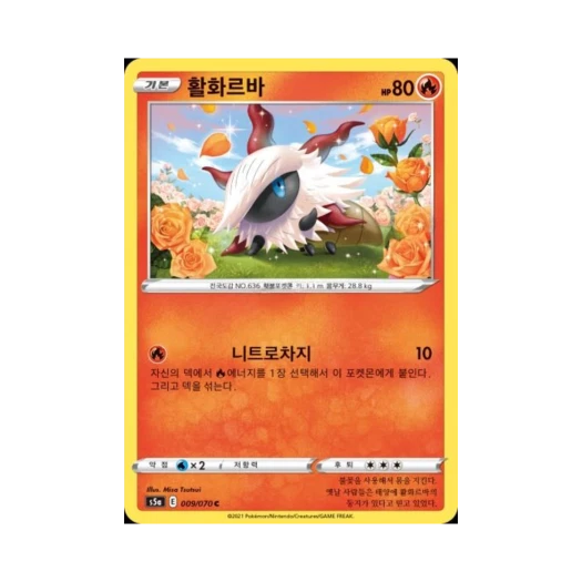 포켓몬 TCG 활화르바 C 쌍벽의 파이터 (한글판)