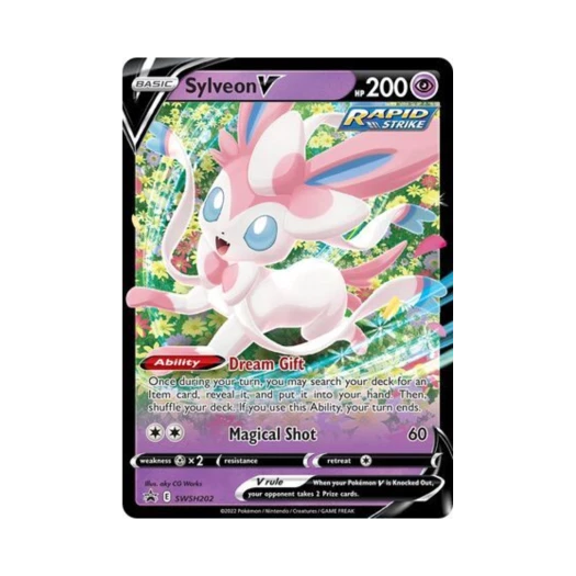 포켓몬 TCG 님피아 V P 소드 & 실드 프로모카드 (영문판)