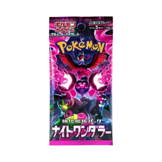 포켓몬 TCG 스칼렛&바이올렛 확장팩 나이트 원더러 팩 (5장/일어판) 카드 이미지