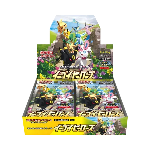 Pokemon TCG Sword & Shield Enhanced Expansion Pack Eevee Heroes Box (Japanese Ver.)