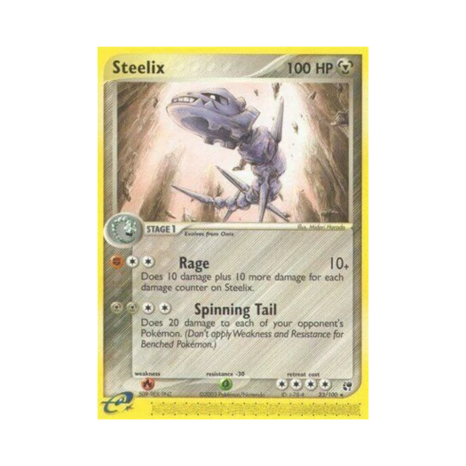 Pokemon TCG Steelix R EX Sandstorm (English Ver.)