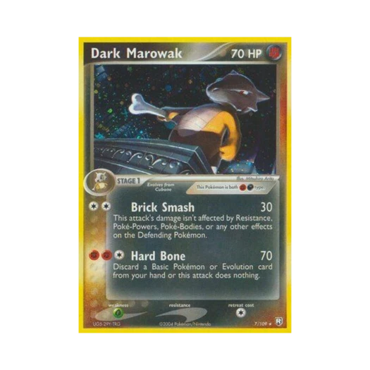 포켓몬 TCG 다크 텅구리 RH EX 로켓단 리턴즈 (영문판)