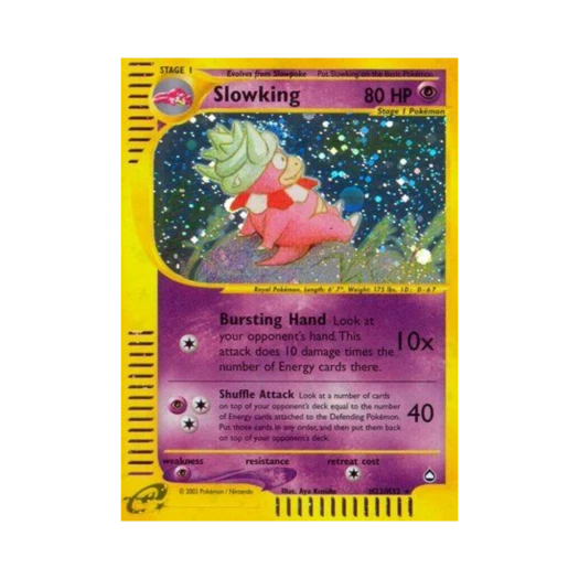포켓몬 TCG 야도킹 RH 아쿠아폴리스 (영문판)