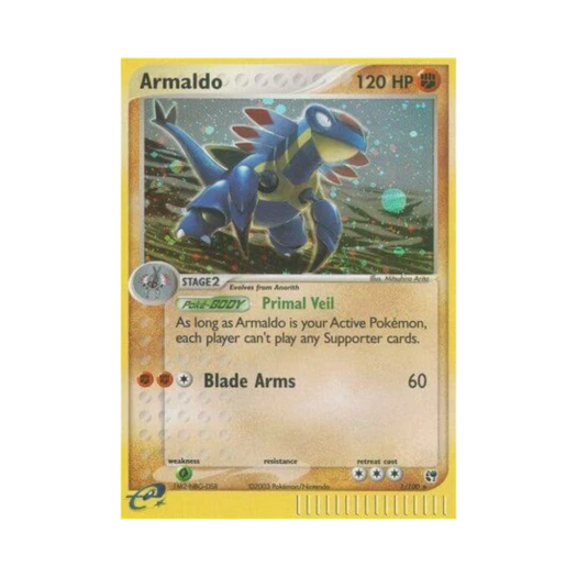 포켓몬 TCG 아말도 RH EX 샌드스톰 (영문판)