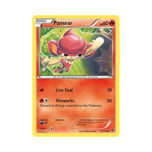 Pokemon TCG Pansear C XY (English Ver.)