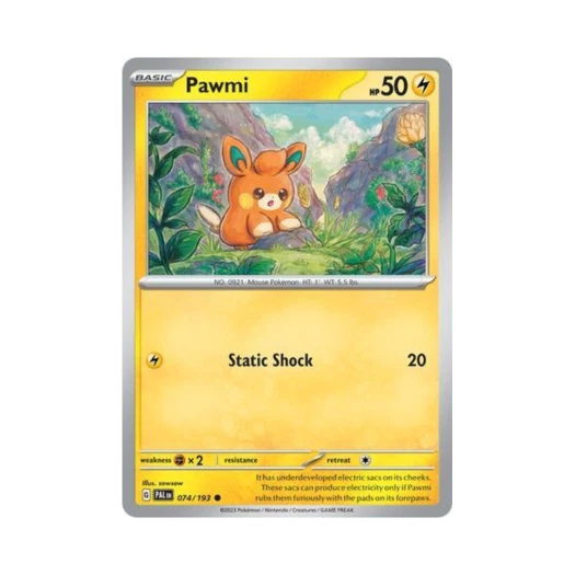 Pokemon TCG Pawmi C Paldea Evolved (English Ver.)