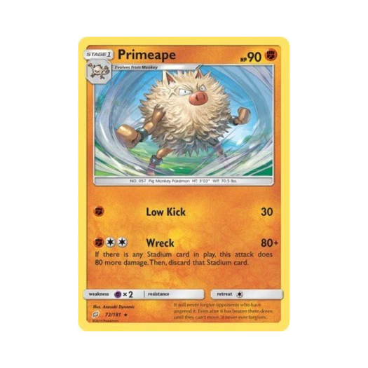 포켓몬 TCG 성원숭 R 팀업 (영문판)