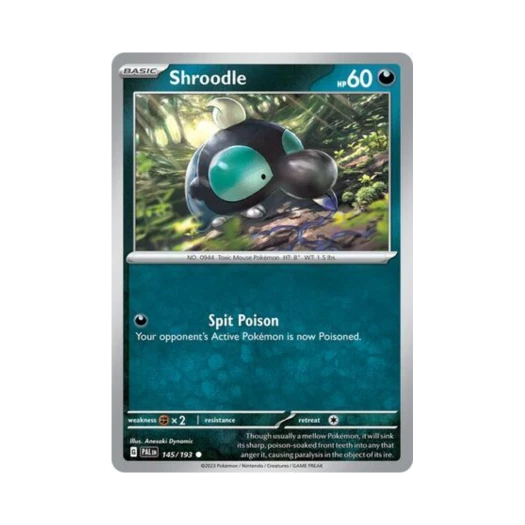 포켓몬 TCG 땃쭈르 C 팔데아 이볼브드 (영문판) 카드 이미지