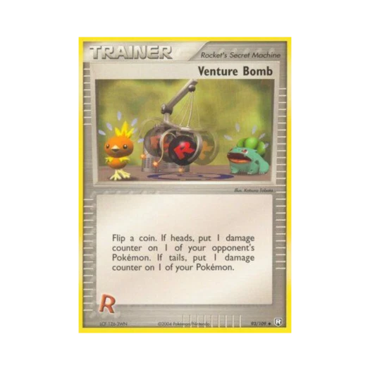 Pokemon TCG Venture Bomb U EX Team Rocket Returns (English Ver.)