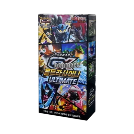 포켓몬 TCG 썬&문 하이클래스팩 GX 울트라샤이니 울티메이트 1 박스 (10팩/한글판) 카드 이미지