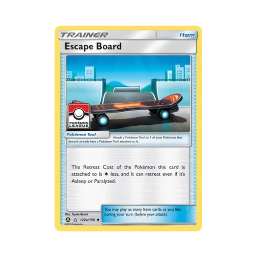 포켓몬 TCG 이스케이프 보드 U 옐로우 A 얼터네이트 (영문판)