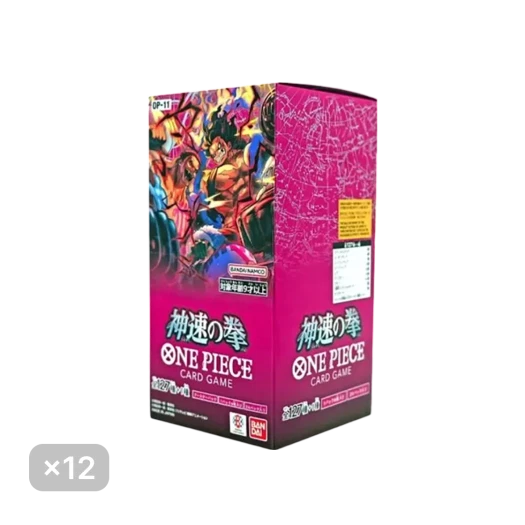 원피스 TCG OP-11 부스터 팩 신속의 권 12 박스 (288팩/일어판) 상품 이미지