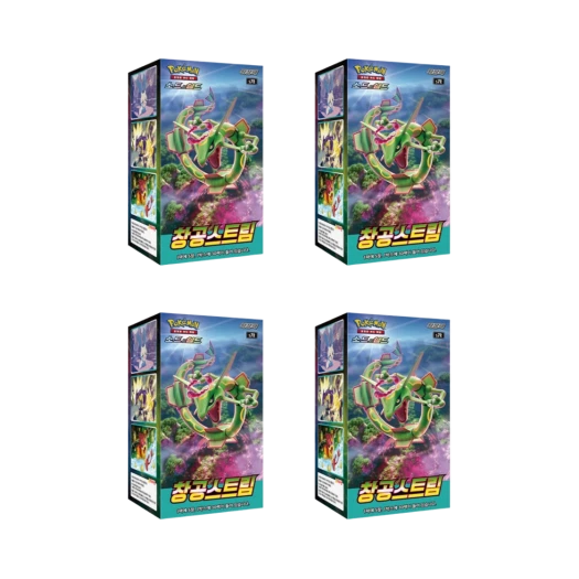 포켓몬 TCG 소드&실드 확장팩 창공스트림 4박스 (총 120팩/한글판) 카드 이미지