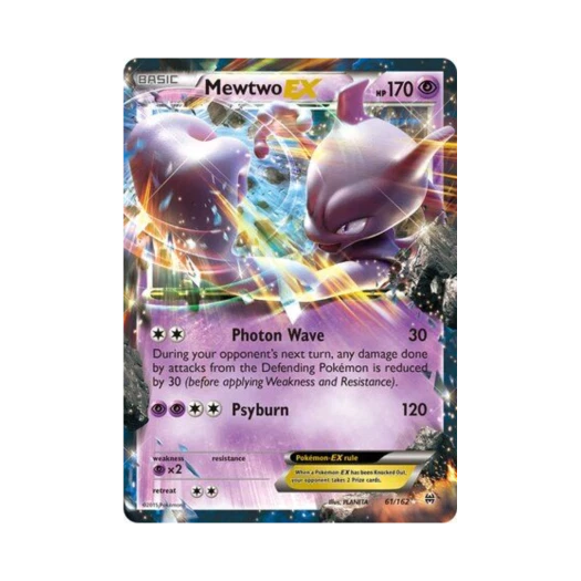 포켓몬 TCG 뮤츠 EX RHE 브레이크스루 (영문판)