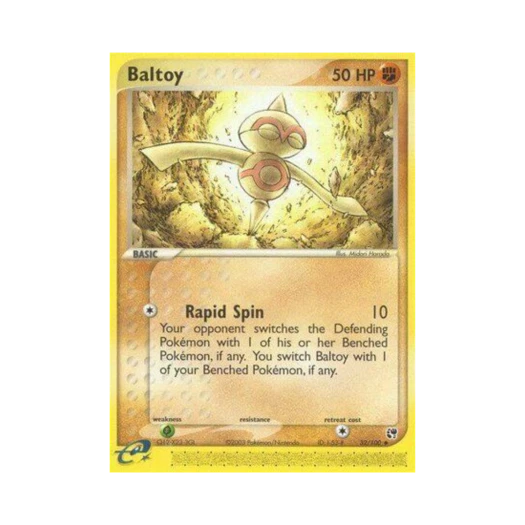 Pokemon TCG Baltoy U EX Sandstorm (English Ver.)