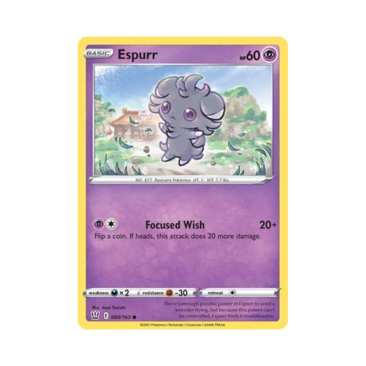 포켓몬 TCG 냐스퍼 C 배틀 스타일즈 (영문판)