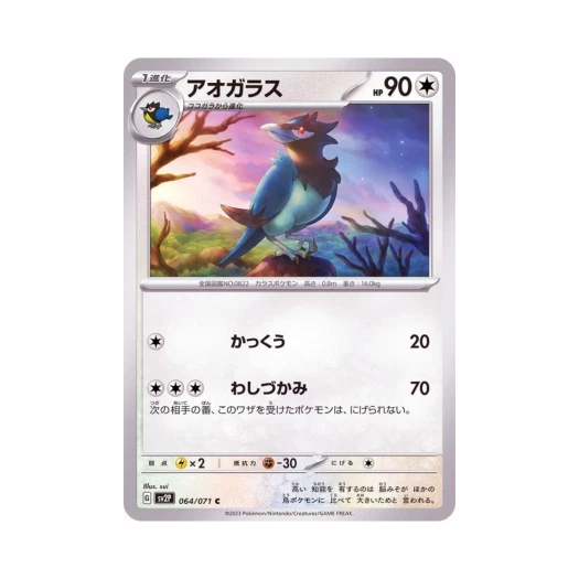 포켓몬 TCG 파크로우 C 스노해저드 (일어판)