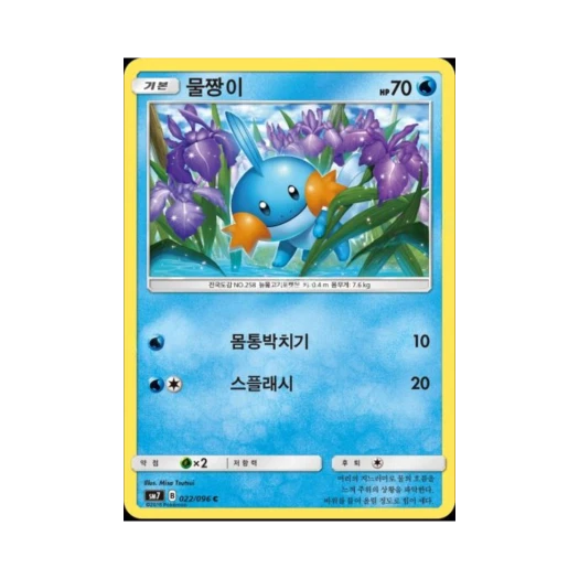 포켓몬 TCG 물짱이 C 창공의 카리스마 (한글판)