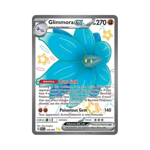 Pokemon TCG Glimmora ex SUR Paldean Fates (English Ver.)