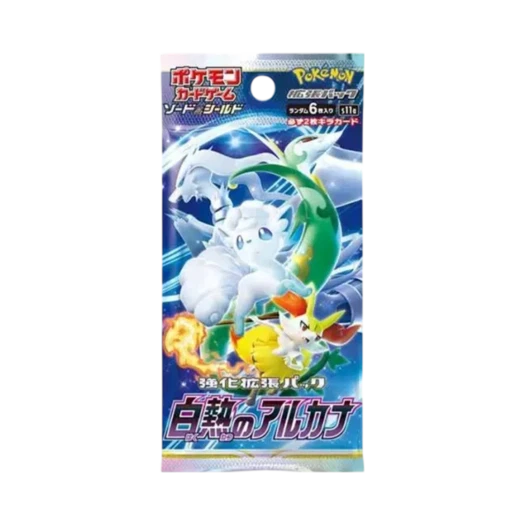 포켓몬 TCG 소드&실드 확장팩 백열의 아르카나 팩 (6장/일어판) 카드 이미지