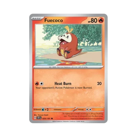 포켓몬 TCG 뜨아거 C 서징 스파크 (영문판) 카드 이미지