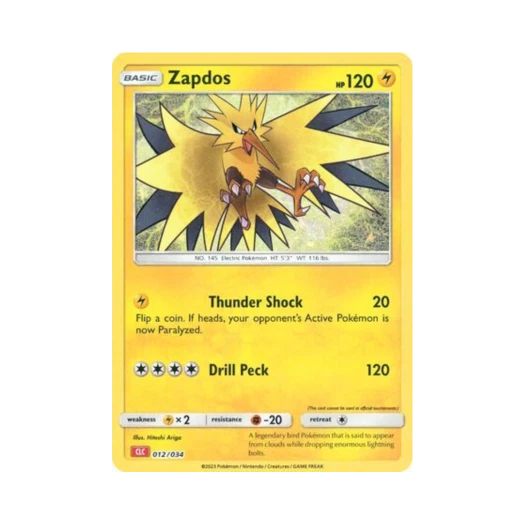 Pokemon TCG Zapdos Pokemon TCG Classic (English Ver.)