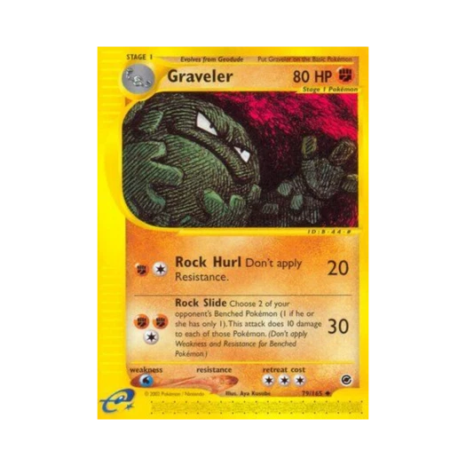 Pokemon TCG Graveler U Expedition Base Set (English Ver.)