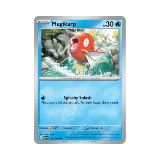 포켓몬 TCG 잉어킹 C 스칼렛 & 바이올렛 151 (영문판) 카드 이미지