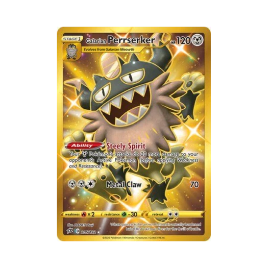 포켓몬 TCG 가라르 나이킹 RS 레벌 크래시 (영문판)